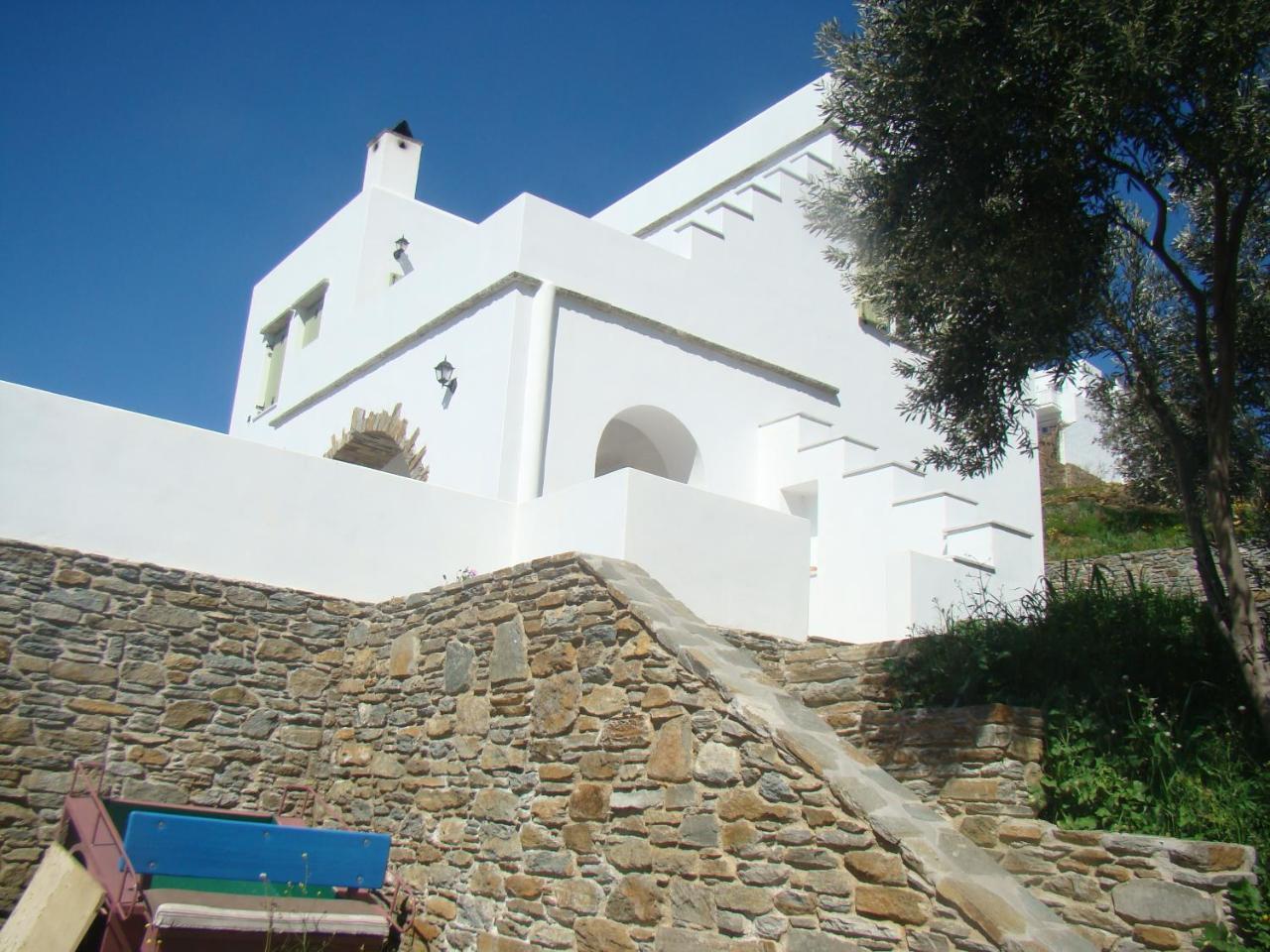 Vrahos Agios Romanos Buitenkant foto